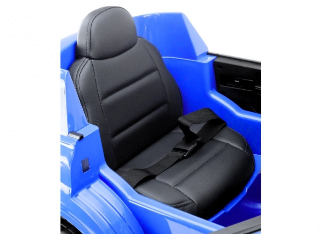 Batterijauto Audi Q7 blauw gelakt
