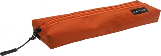 Etui smal met elastische band Verde baksteenrood