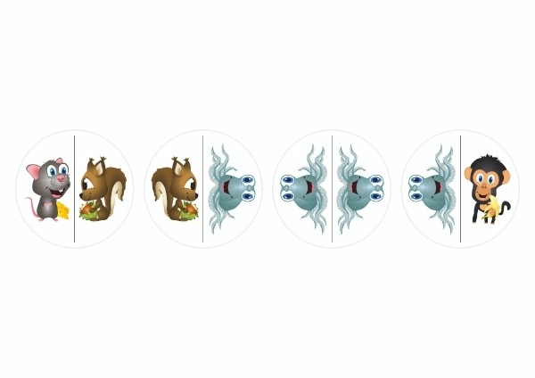 Kubíkovy Spelletjes met Dieren 3-in-1 in een Blikken Doosje