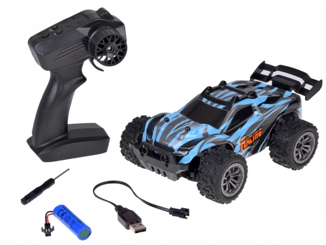 Op afstand bestuurbare auto Rapid Monster met verlichting