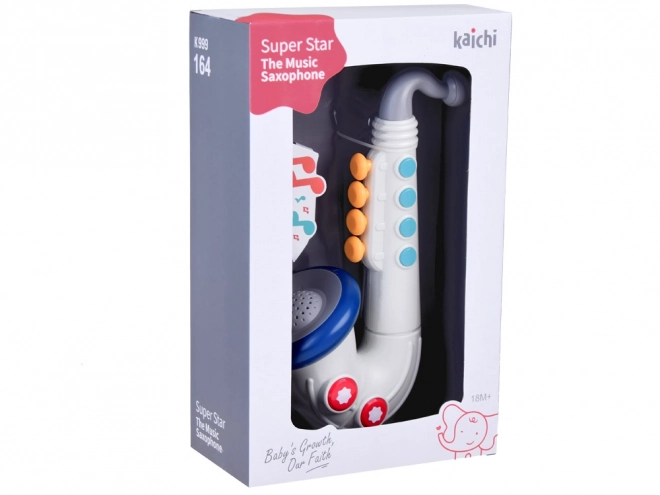 Interactieve muzikale saxofoon voor kinderen Kaichi