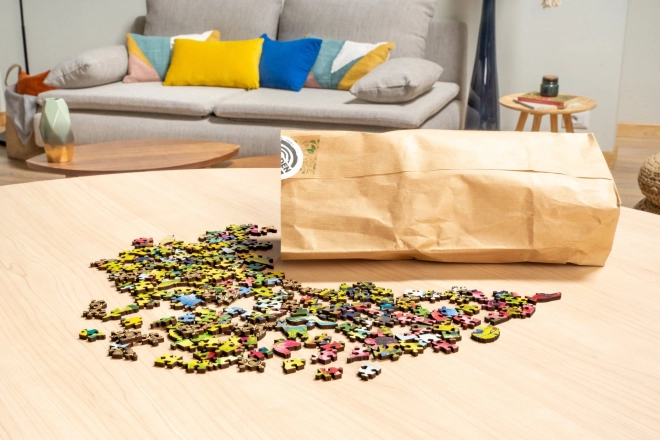 Houten puzzel magisch bos 500 stukjes