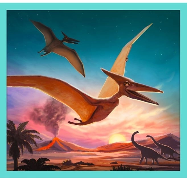 Puzzel Ontmoet de Dinosauriërs