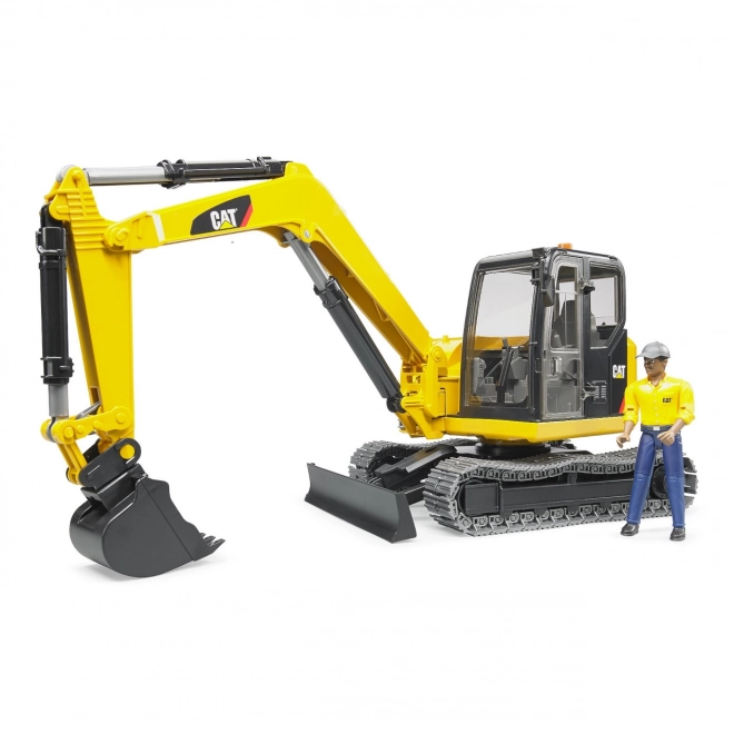 Bruder CAT Minigraafmachine met figuur