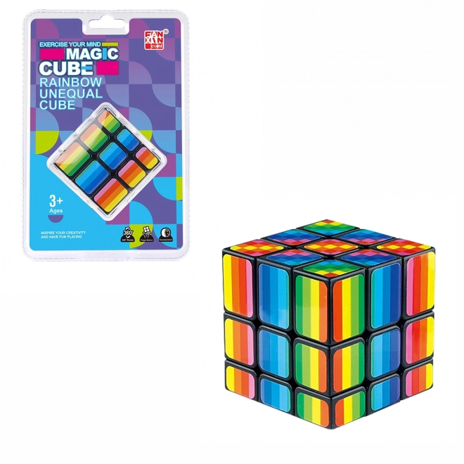 Puzzel Magische Kubus Regenboog