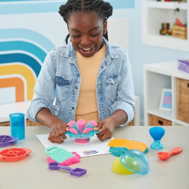 Kinetisch zand ultieme zandset met gereedschap