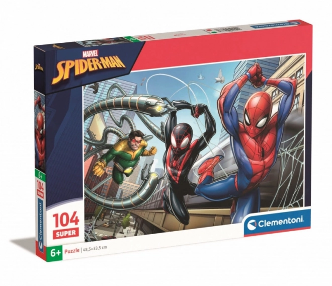 Puzzel Spiderman 104 stukjes van Clementoni