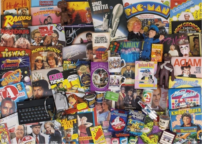 Puzzel 80er jaren 1000 stukjes GIBSONS