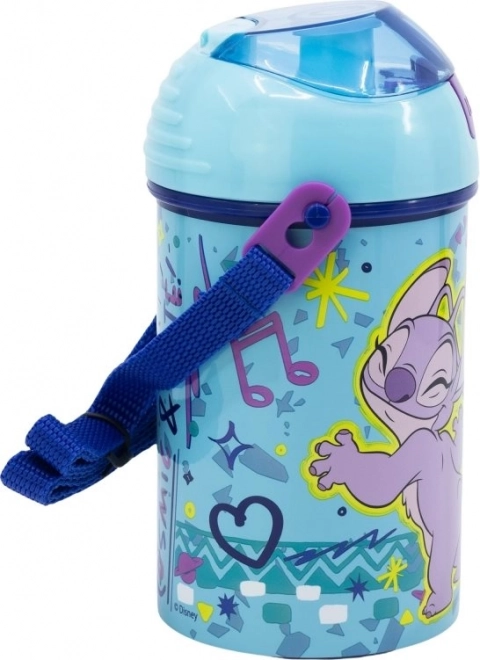 Kinderfles met draagriem Stitch 450 ml