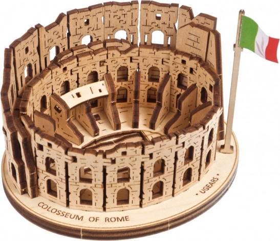 Ugears 3D houten mechanische puzzel Colosseum
