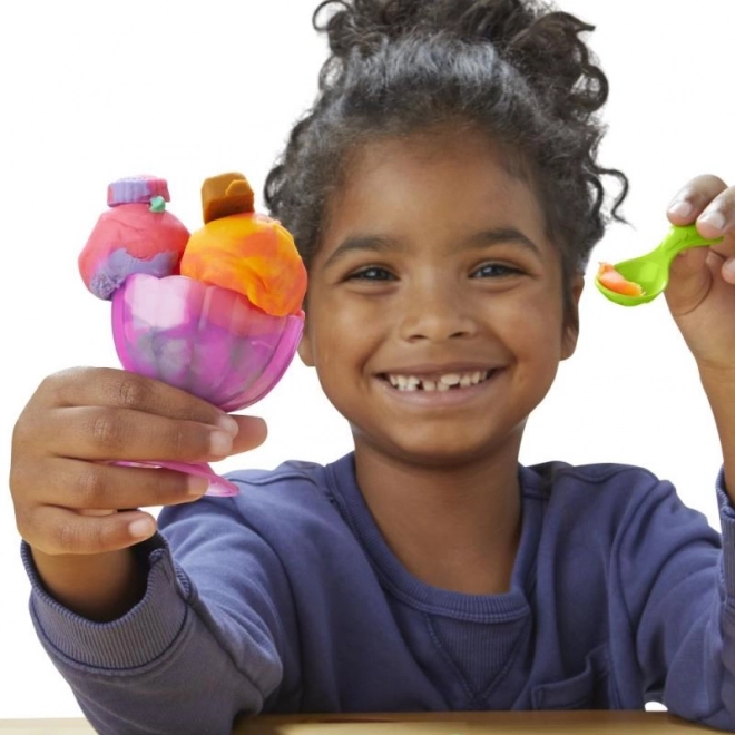 Play-doh gebogen ijssalon