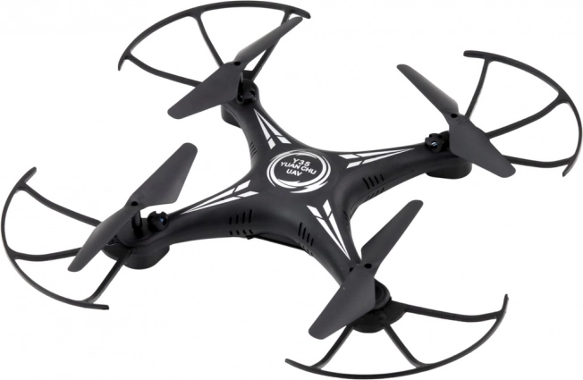Drone met afstandsbediening, licht en wendbaar met gyroscoop en LED