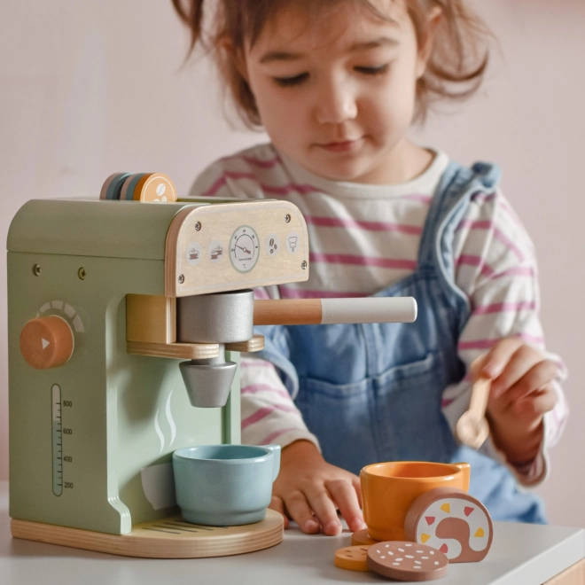 Woopie Green Houten Koffiehuis