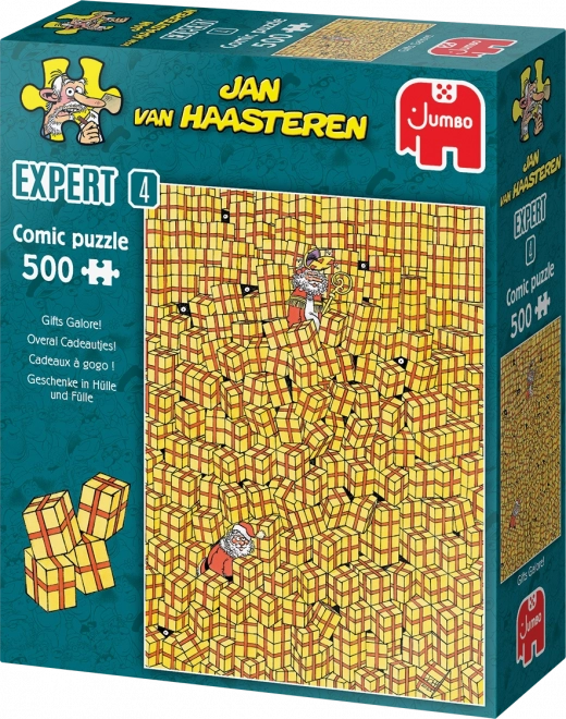 JUMBO Puzzel JvH Expert 4: Veel geschenken 500 stukjes