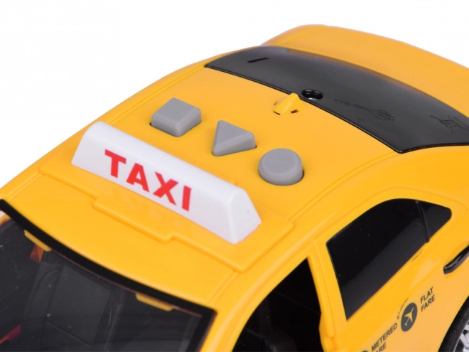Geluids- en lichtopenende deur van taxi ZA5220