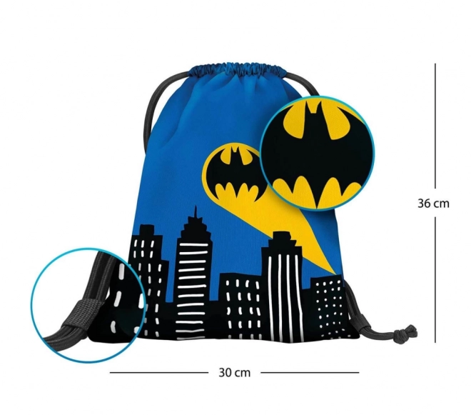 BAAGL Voorschoolse tas Batman blauw