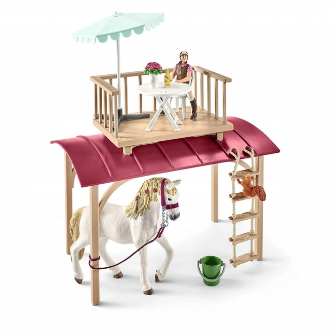 SCHLEICH Horse Club® 42593 Caravan voor vriendschapsbijeenkomsten