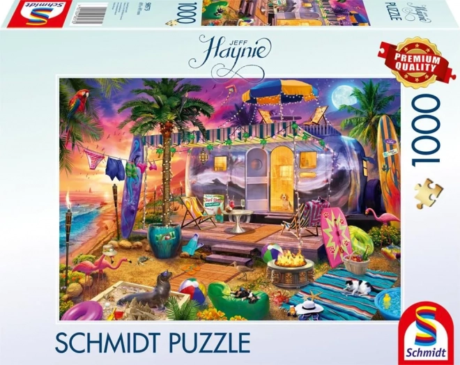 Puzzel Mobiele Woning 1000 Stukken