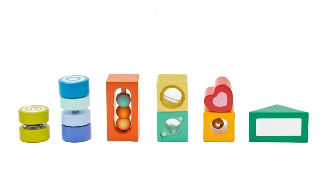 Houten sensorische blokken Classic World Montessori