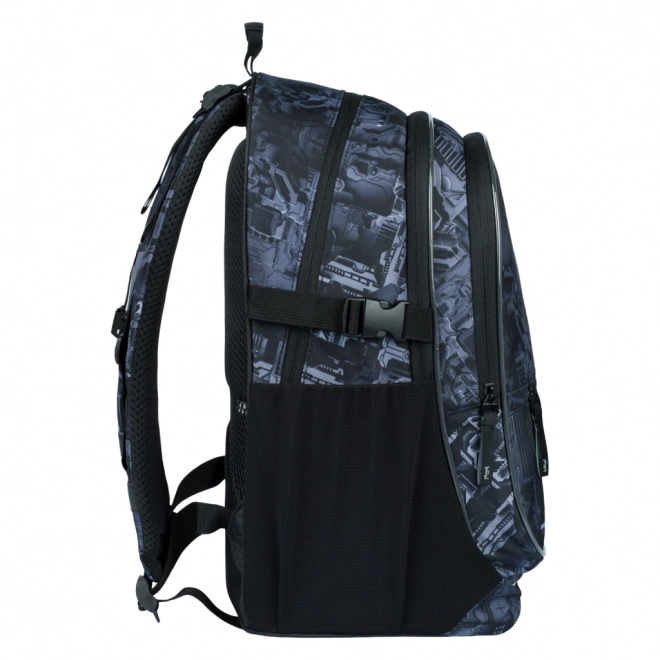 Školní set BAAGL Core Technic: rugzak, etui, gymsack