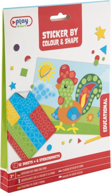Creatieve Mozaïek voor Kinderen met Stickers