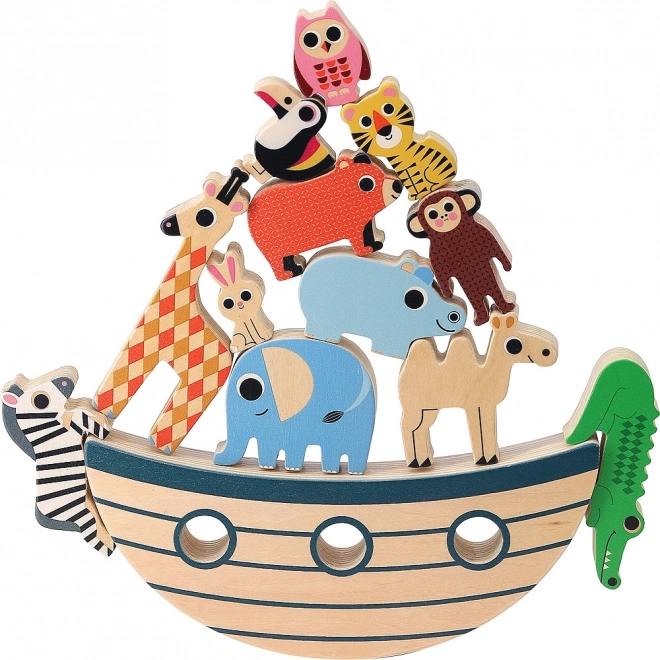 Vilac Balansspel Ark met Dieren