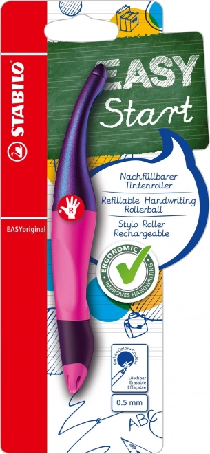 Ergonomische pen Stabilo EASYoriginal voor rechtshandigen roze