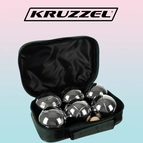 Boules 6 ballen + tas 23440