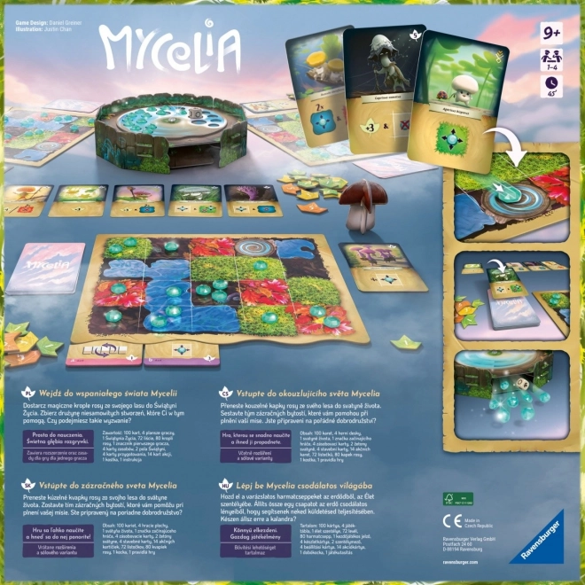 Strategisch bordspel Mycelium: Vallei van Duizend Dauwdrupels