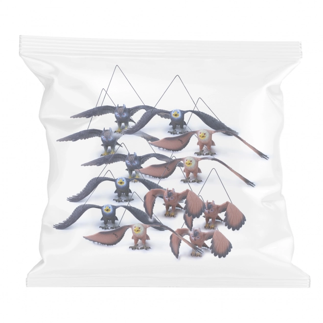 Plastic figuren Arend en Uil met geluid
