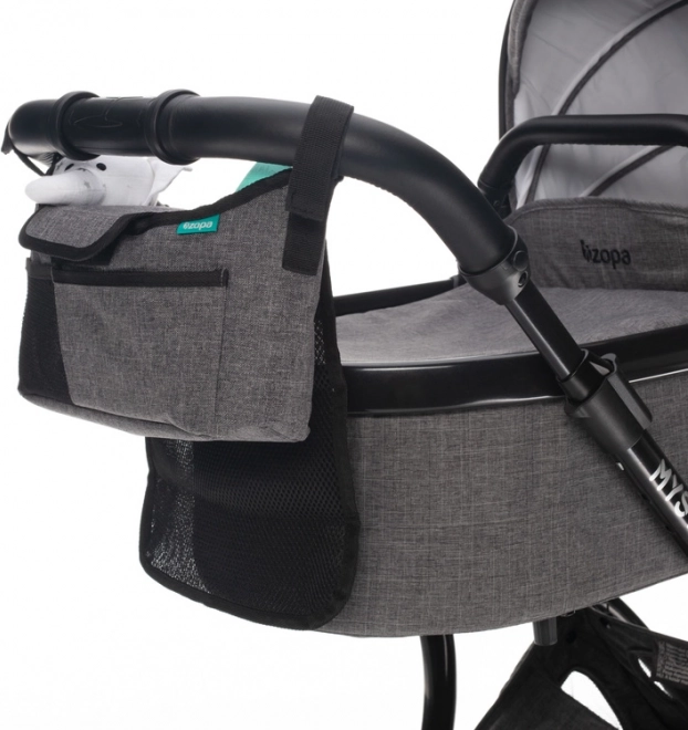Organizer voor kinderwagen Plus, grijs
