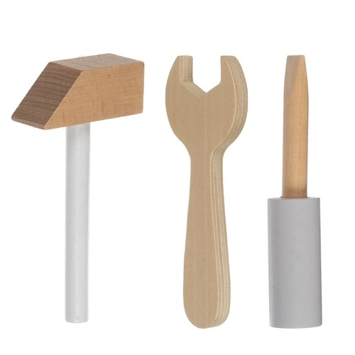 Houten werkplaats 3-in-1 voor kinderen