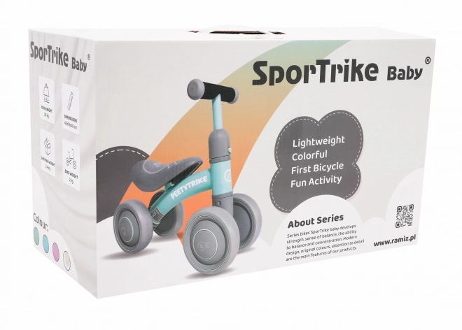 Eerste kinder crossfiets PettyTrike Roze vierwielige fiets SporTrike Rider
