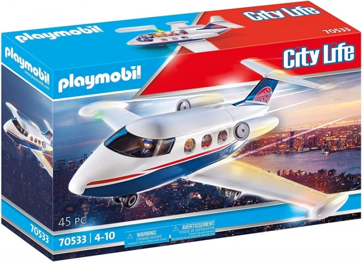City Life privévliegtuig – speelset