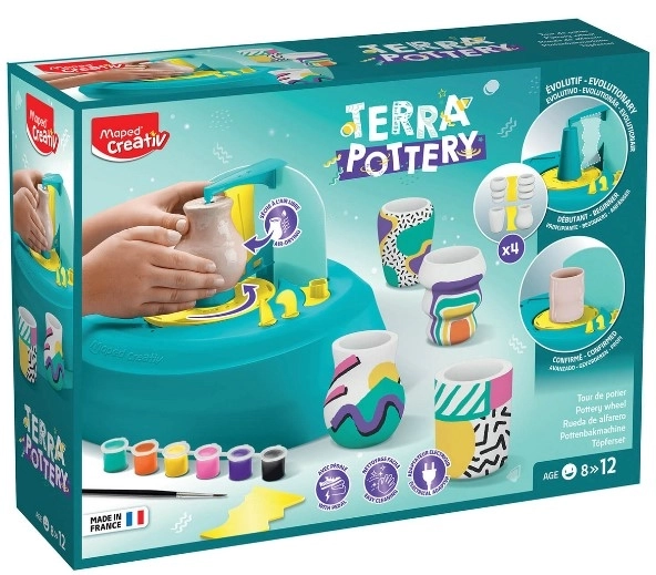 Creativ Keramische draaischijf voor kinderen