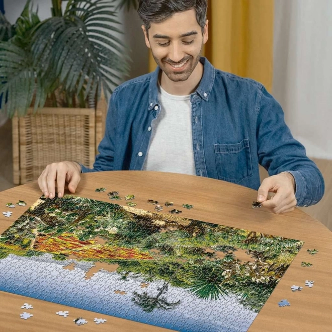 Puzzel magische tuinen Botanische tuin