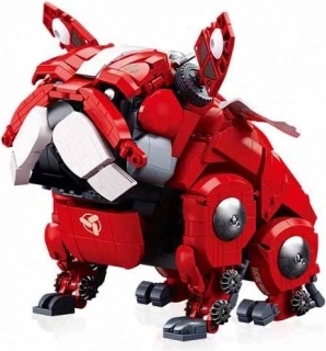 Sluban mechanische bulldog rood