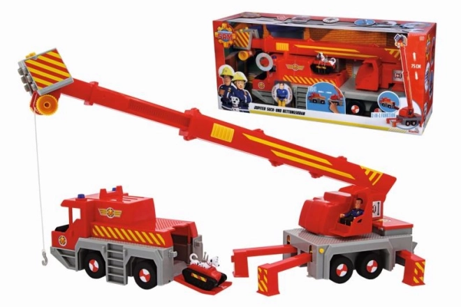 Brandweerman Sam Brandweer kraanwagen 2-in-1