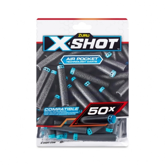 Set van 50 X-Shot Excel pijlen