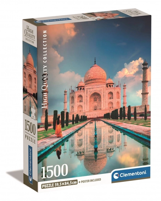 Puzzel 1500 stukjes Taj Mahal