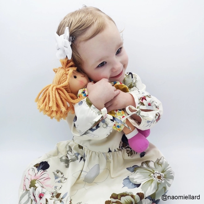 Stoffen pop Daisy 28 cm