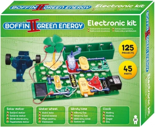 Boffin II Groene energie – elektronische bouwset voor kinderen