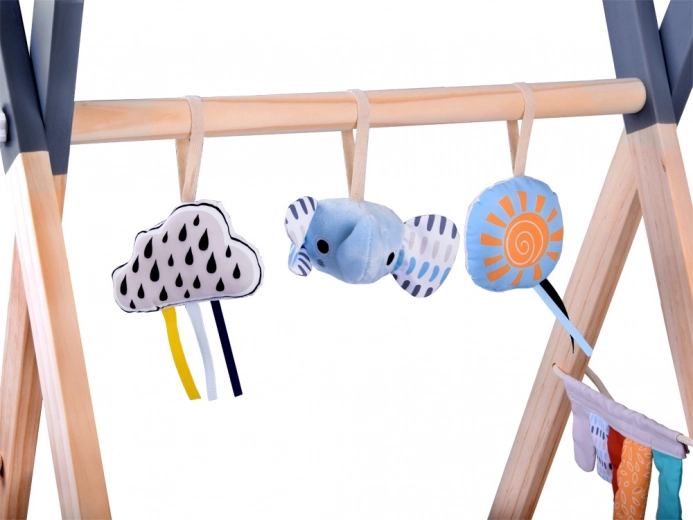 Sensorische speeltjes voor zintuiglijke ontwikkeling