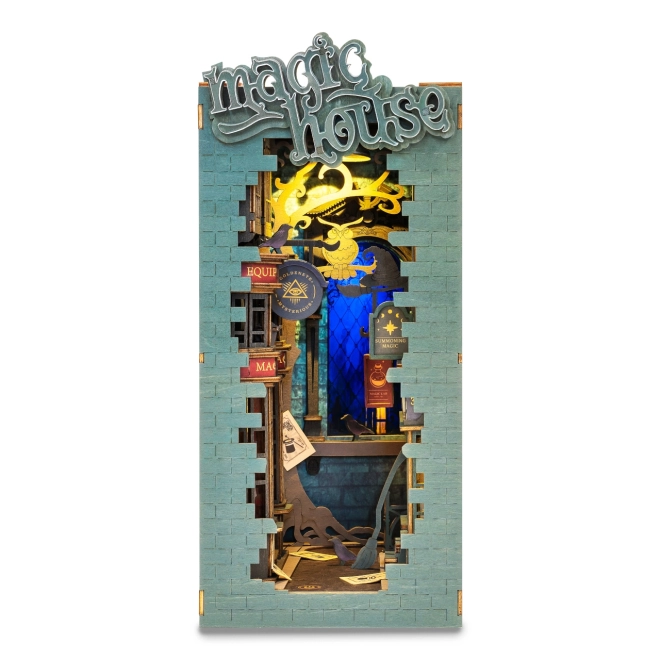 RoboTime miniatuur huisje Tovenaarsstraat