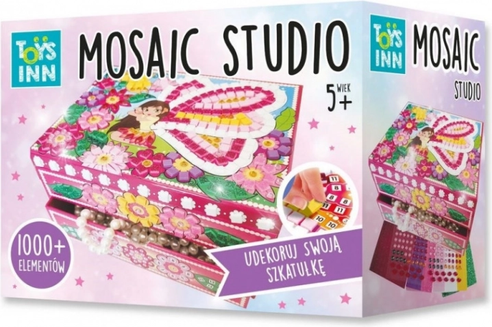 Creatieve set Mozaïek Feeënschatkist