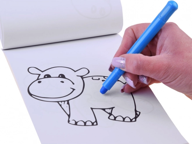 Grote schilderset in koffer Kunstset Dieren AP0001