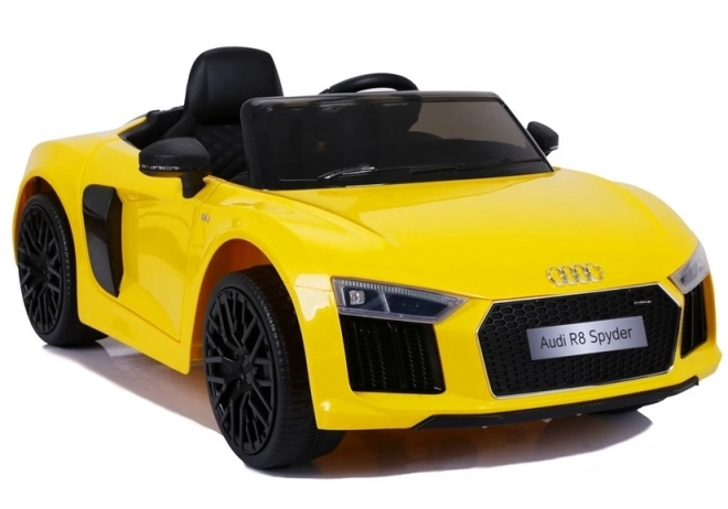 Kinderen Elektrische Auto Audi R8 Spyder Geel