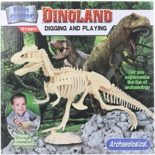 Uitbeitel T-Rex voor kinderen