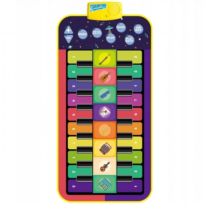 Interactieve muziek dansmat XXL WOOPIE