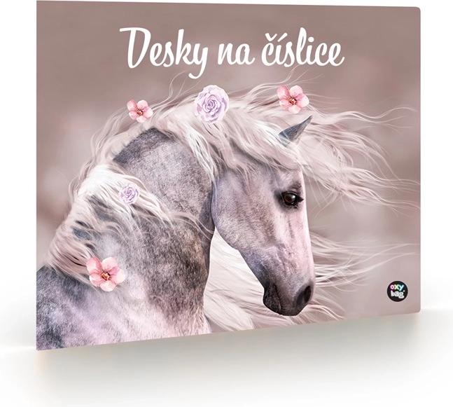 Kaartenmap voor cijfers met paardenmotief Romantic Oxybag